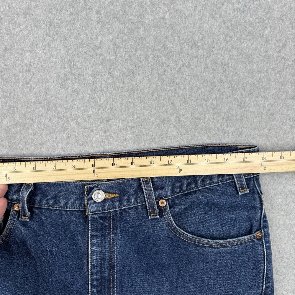 Vintage Levis Jeans Mens 36x36 (Fits 36x27) Medium Wash 517 Bootcut‎ Made In USA